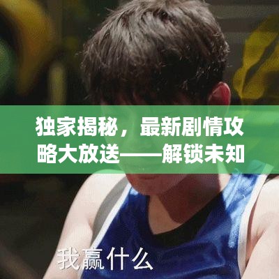 独家揭秘，最新剧情攻略大放送——解锁未知故事线，引领剧情巅峰新潮流！