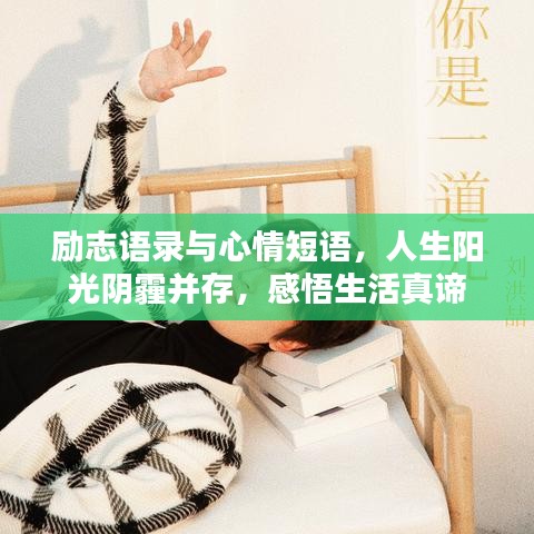 励志语录与心情短语，人生阳光阴霾并存，感悟生活真谛