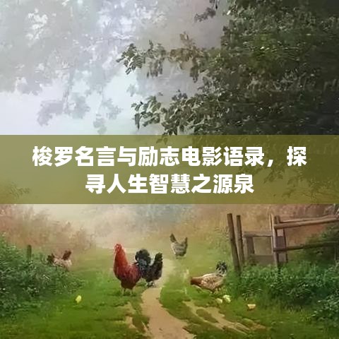 梭罗名言与励志电影语录，探寻人生智慧之源泉
